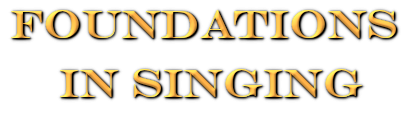 Foundations in Singing